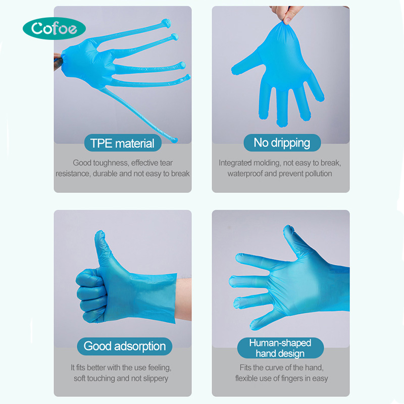 Xxl Waterproof Household TPE Gloves