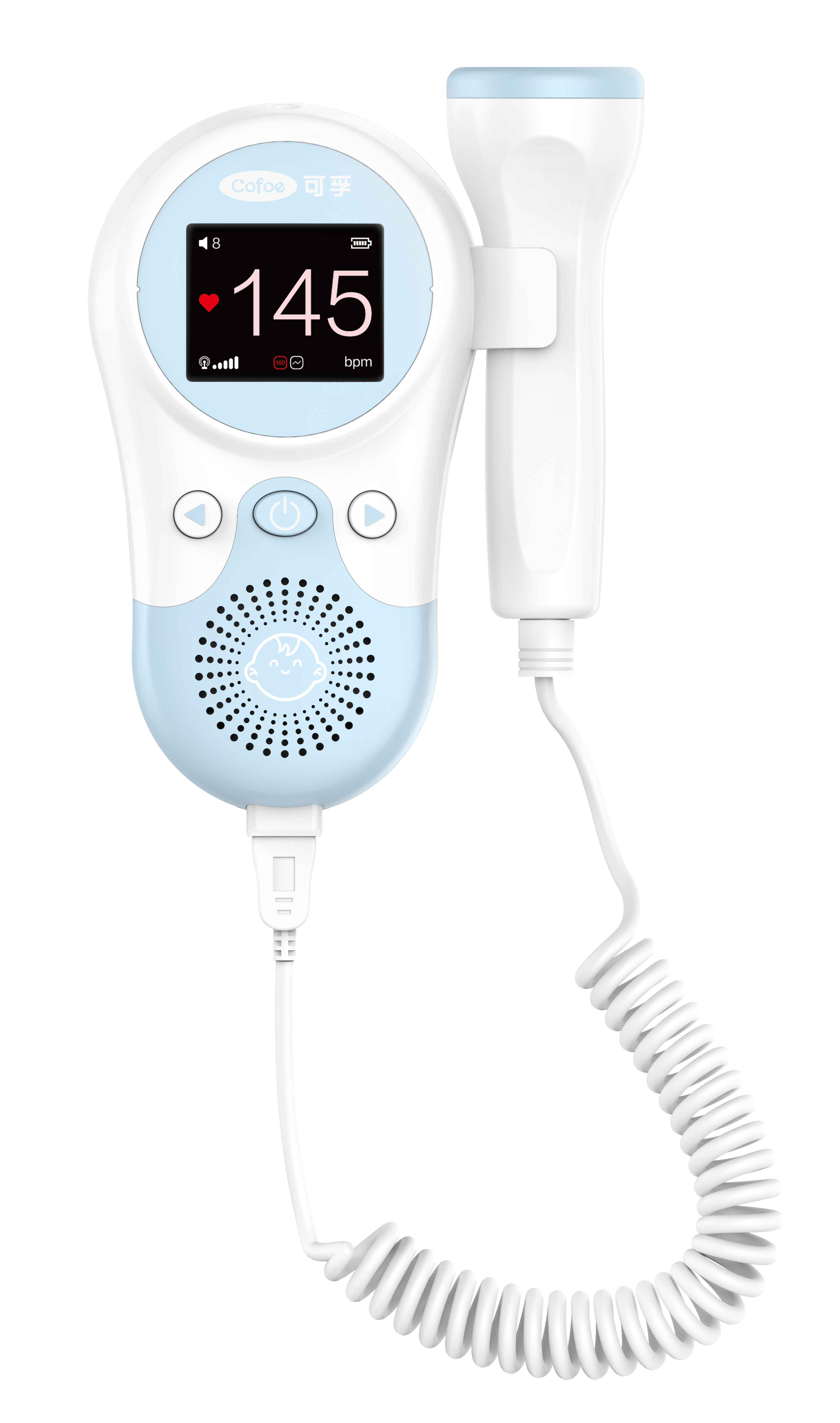 HB-1004s Handheld Doppler Fetal Ultrasound Portable Fetal Fetal Monitor