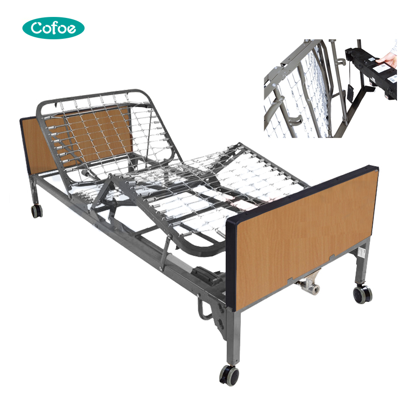 R06 Full Electric Medical Hospital Beds With Wheels