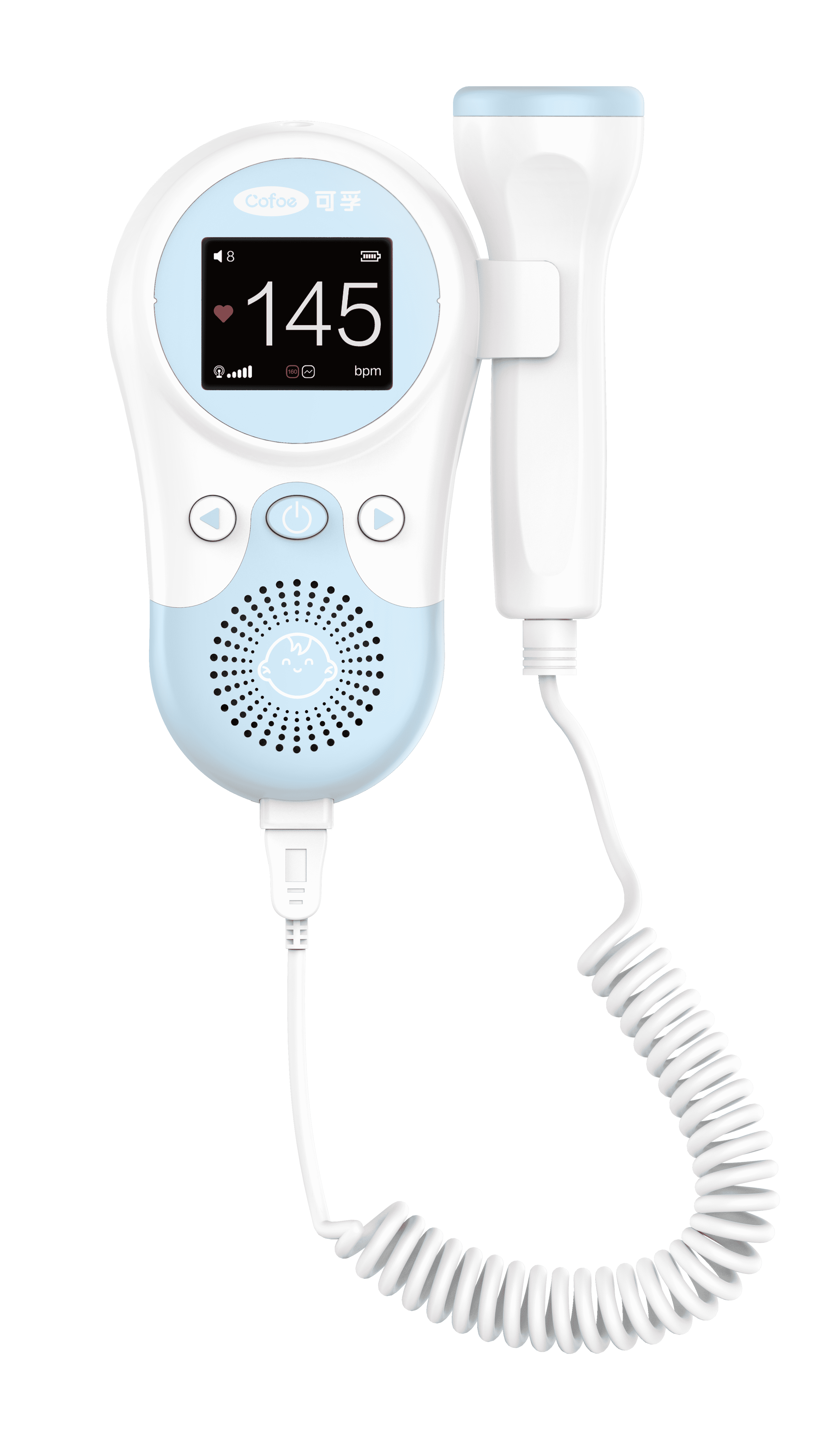 HB-1004s Cofoe New Style Desktop Fetal Doppler Fetal Monitoring 