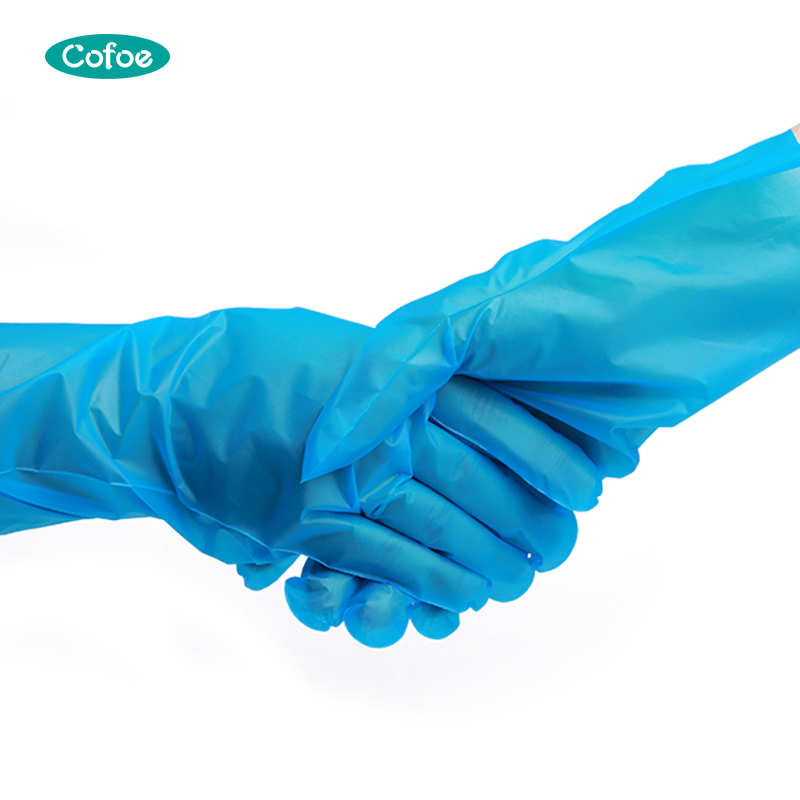 Medium Anti Aging Veterinary TPE Gloves