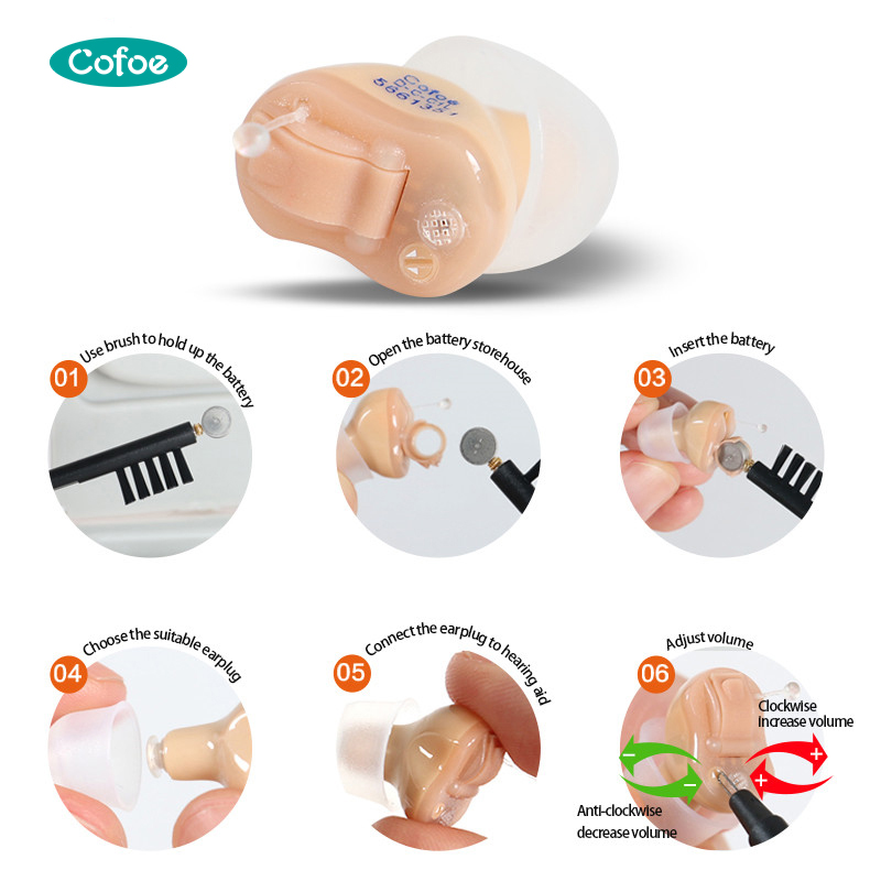 Programmable Digital Doctor CIC Hearing Aids